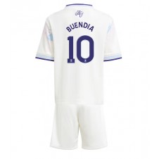 Aston Villa Emiliano Buendia #10 Tredjeställ Barn 2025-26 Korta ärmar (+ Korta byxor)